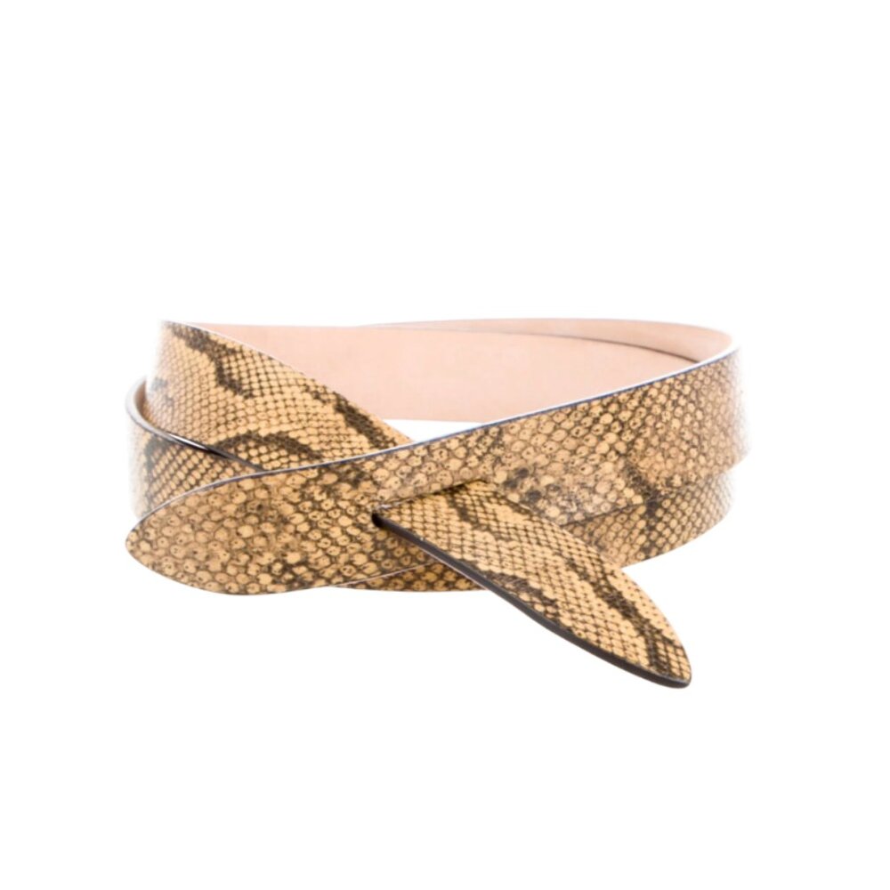 Isabel Marant Iconic Python Pecce Waist Belt Wome… - image 5